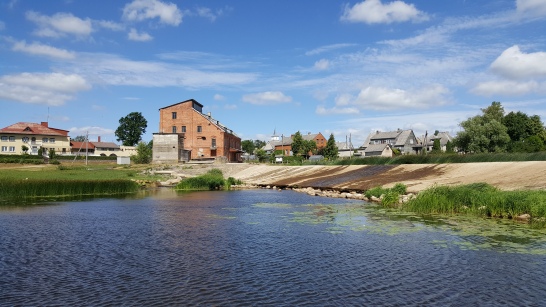 A nice view of Viekšniai watermill
